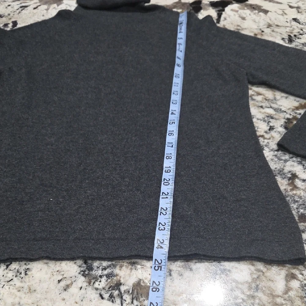 April Cornell Charcoal Turtleneck Sweater - Picture 5 of 5